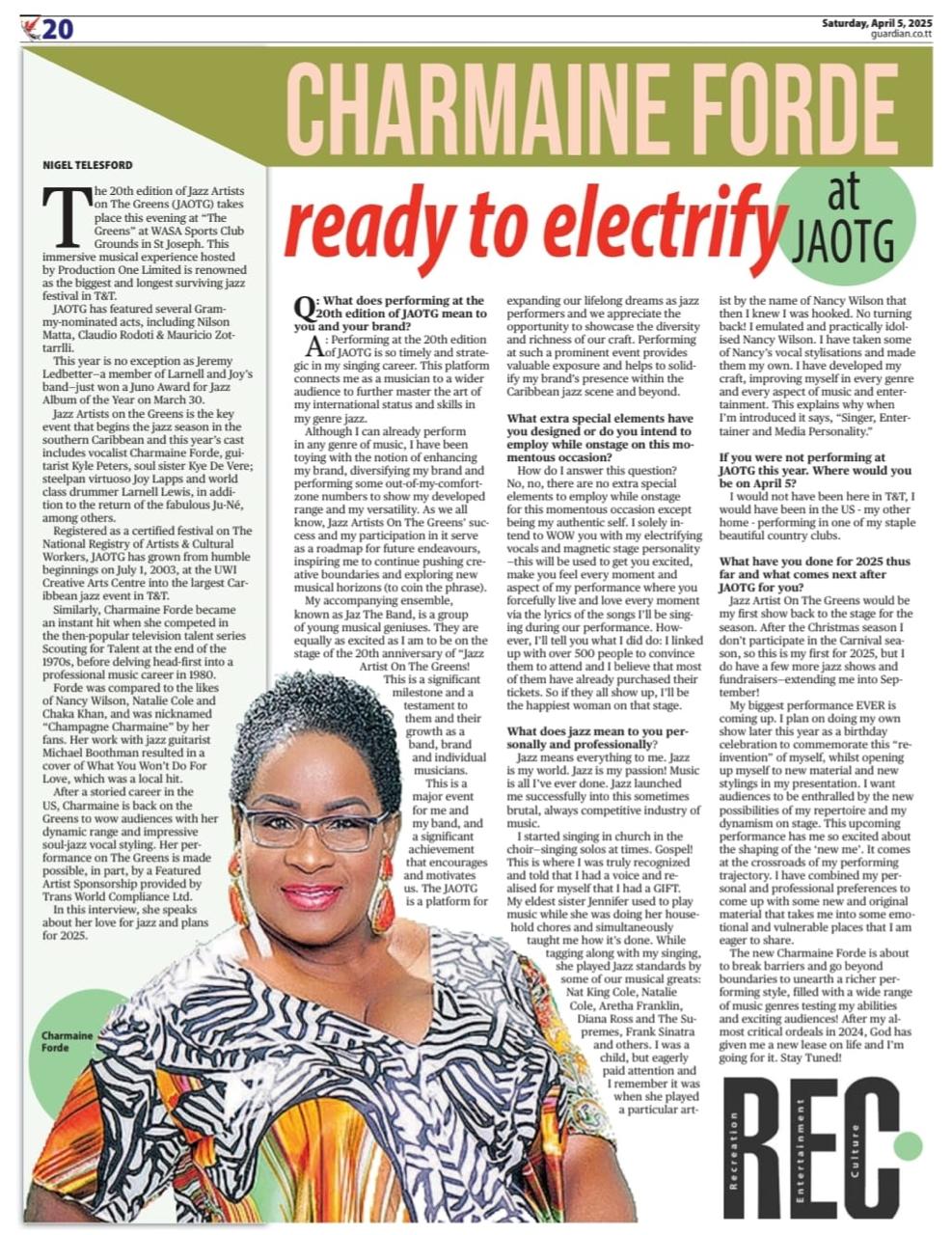 Guardian 5 April